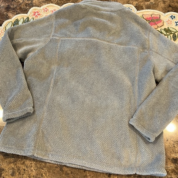 Patagonia Re-Tool Snap-T Fleece Polartec Thermal Pro Pullover XXL Gray/Coral - Picture 7 of 8